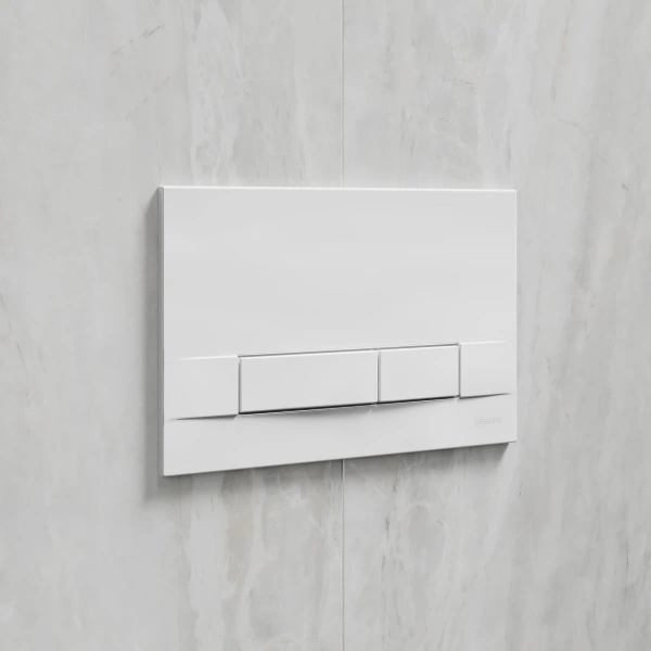 Инсталляция для унитаза Lemark Peneda Expert Bit 9812415 с кнопкой смыва, белый глянец