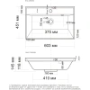 Раковина 60,3x45,1 см Grossman Classica 4627173210164