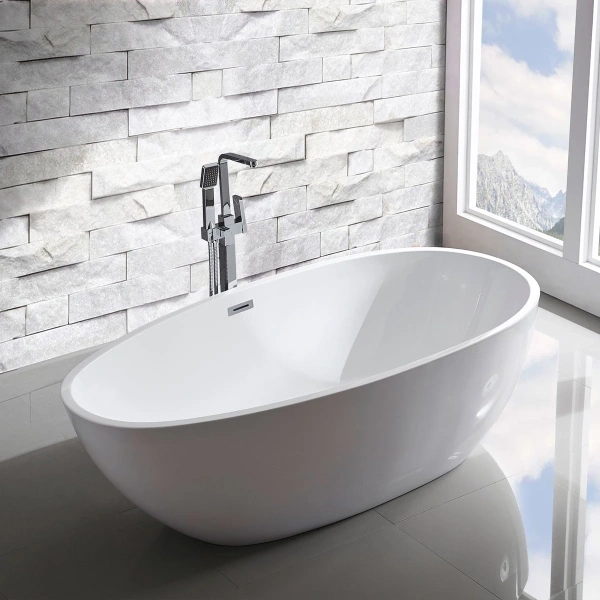 Акриловая ванна Vincea VBT-422-1800 180x90 см, отдельностоящая, белый