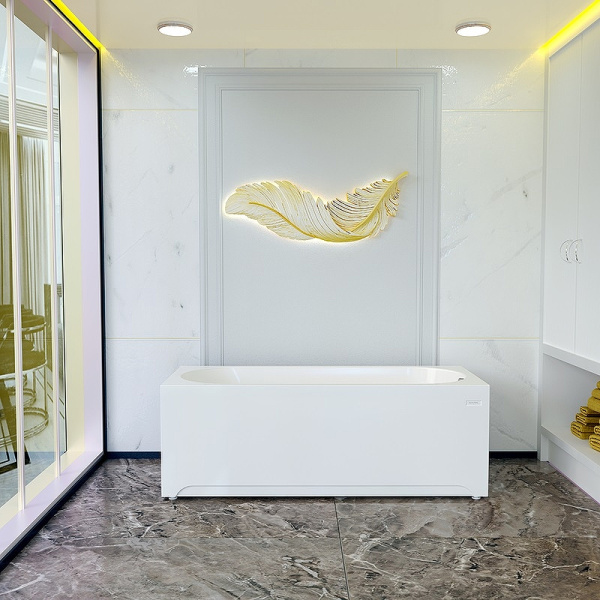 Акриловая ванна Радомир Виктория 160х70 2-01-0-0-1-258Р белый