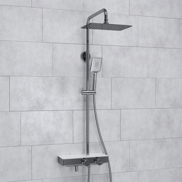 Душевая стойка WasserKRAFT A113.069.126.CH Thermo