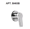 Внешняя часть встроенного смесителя Fantini Lissoni 2602B463B хром
