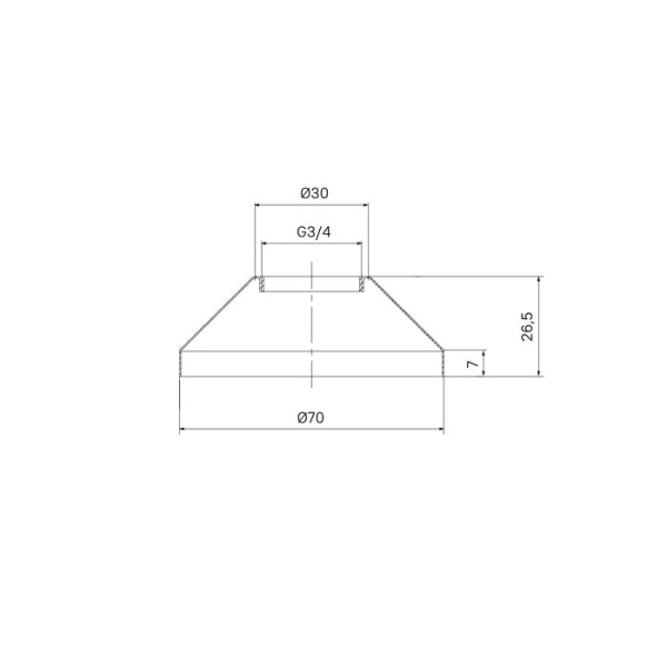 Отражатель Iddis Optima Home 982R26C0SM хром