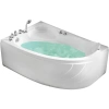 Акриловая гидромассажная ванна 150x100 см L Gemy G9009B L