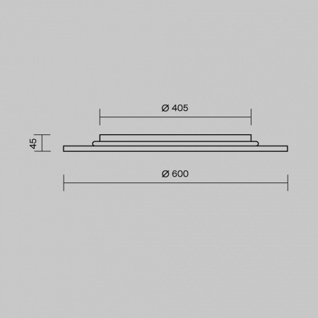 Накладной светильник Maytoni Incognito MOD426CL-L74WK