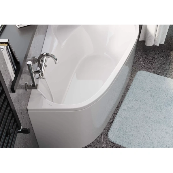 Акриловая ванна 160x105 см R Vagnerplast Selena VPBA163SEL3PX-04