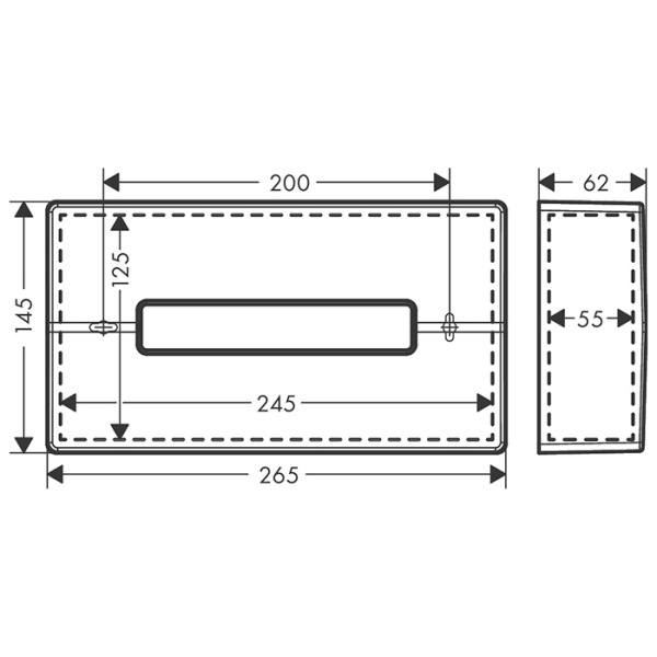 Держатель бумажных полотенец hansgrohe AddStoris 41774140 шлифованная бронза