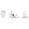 Унитаз-компакт Vitra Grand 9764B003-0567 с сиденьем, белый