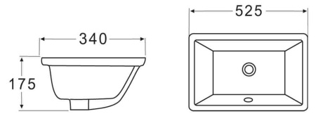 Накладная раковина BelBagno BB1009