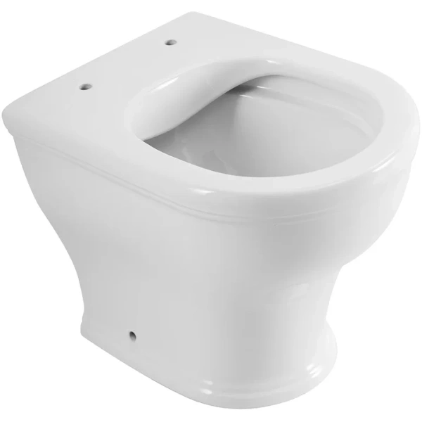 Унитаз приставной Cezares Giubileo CZR-265-CBR безободковый, белый