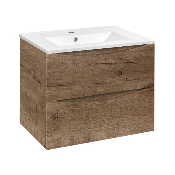 Тумба под раковину Vincea Mia 70 см VMC-2MC700VO темное дерево