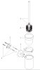 Ершик для унитаза hansgrohe Logis 40522000