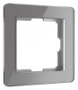 Рамка на 1 пост Werkel Acrylic (графит) W0012704