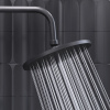 Верхний душ Damixa Jupiter 977050300 черный матовый