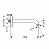 Кронштейн для верхнего душа hansgrohe 27412000