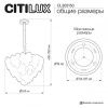 Подвесная люстра Citilux DRYAD CL305150