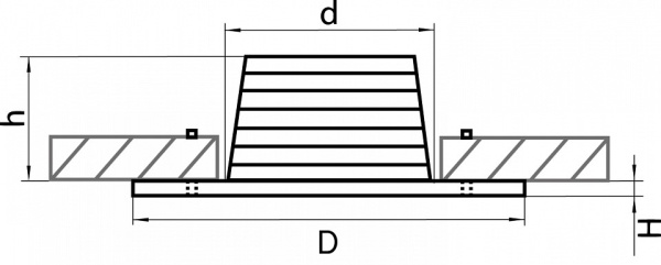 Встраиваемый светильник Lightstar Leddy 212175