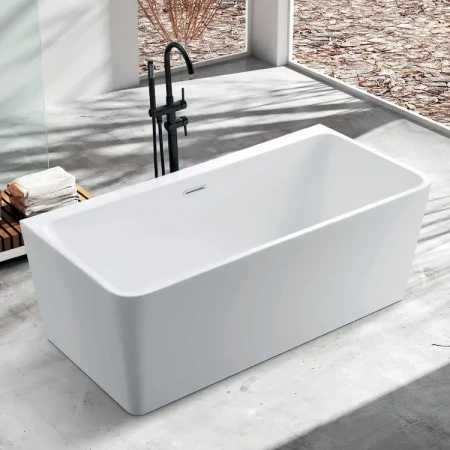 Акриловая ванна Ceruttispa Lugano CT9344 170x75 см, белый
