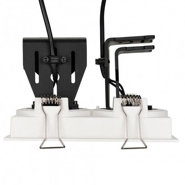 Встраиваемый светильник Arlight CL-SIMPLE-S148x80-2x9W Warm3000 (WH 45 deg) 026876