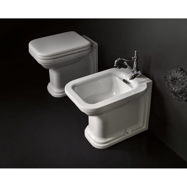 Приставной унитаз Kerasan Waldorf 411801bi