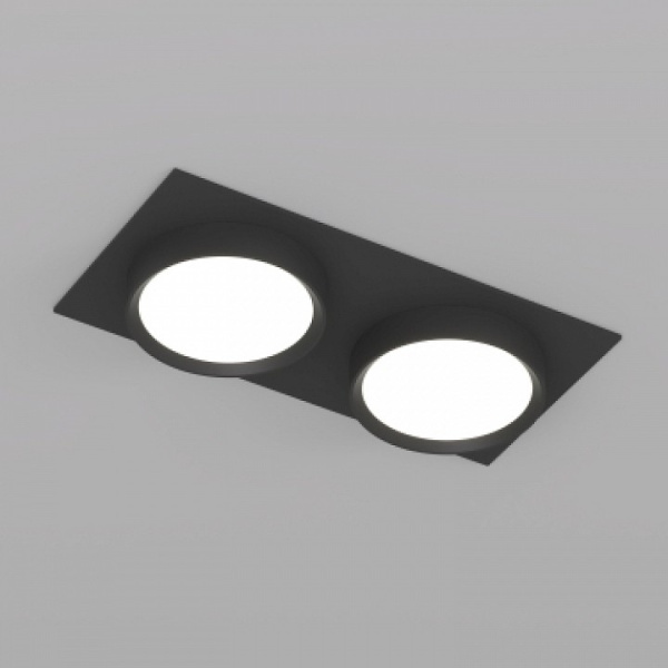 Встраиваемый светильник Denkirs FLAT DK2092-BK
