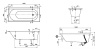 Квариловая ванна Villeroy&Boch Oberon 180x80 UBQ180OBE2V-01