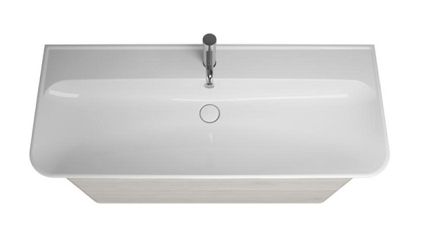 Тумба с раковиной Burgbad Iveo 120 SFEN120F2835G0161C0001*1 дуб меринос