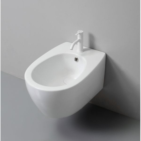 Биде подвесное White Ceramic Basic Circle W020401