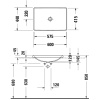 Раковина Duravit D-Neo 60 0358600079