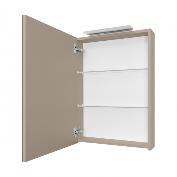 Зеркальный шкаф Roca Oleta 50 левый A857643515 капучино