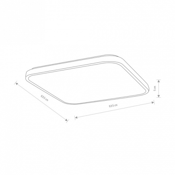 Накладной светильник Nowodvorski Agnes Square Led Pro 10987