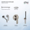 Смеситель для раковины Paini Nove 09CR208