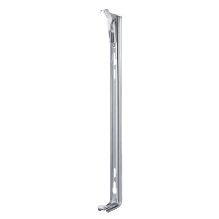 Кронштейн настенный рельсовый h500 RAL9016