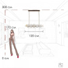Подвесной светильник Loft it Alicante 10248/1200