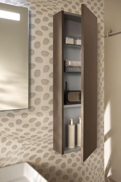 Шкаф-пенал 30 см Jacob Delafon Rythmik EB1059D-R3 правый малиновый