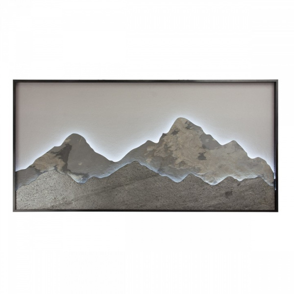 Накладной светильник AM-Group  ROCKS NU BK L120