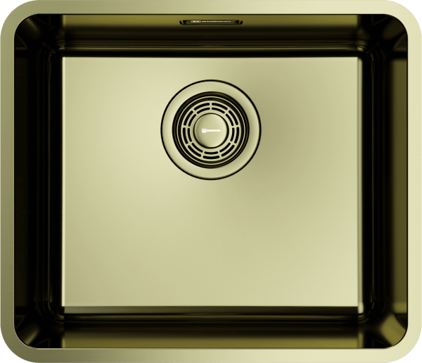 Кухонная мойка Omoikiri Omi 43-U/I Ultra Mini 4997403 светлое золото
