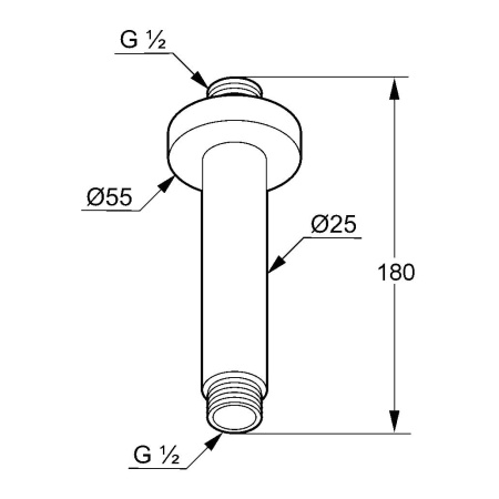 Кронштейн для душа Kludi A-Qa 6651505-00