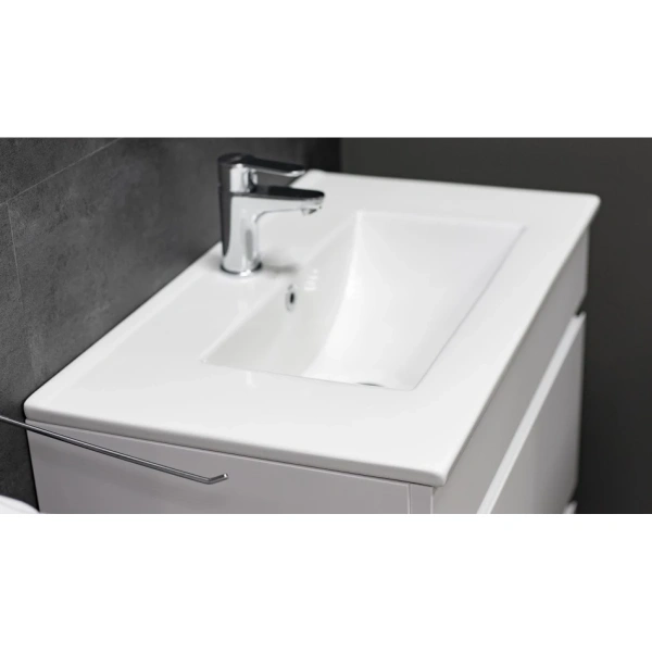 Раковина CeramaLux YJ-803-70 70,5x40 см, накладная, белый