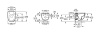 Подвесной унитаз Roca Meridian Rimless 7346244000