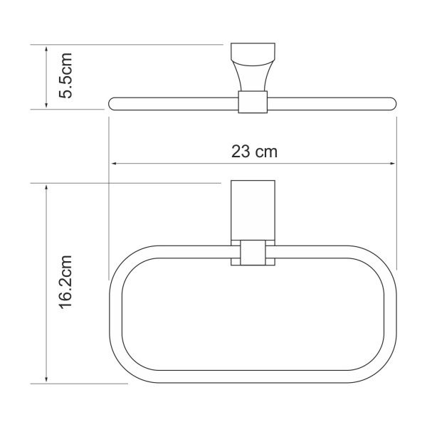 Лайне (Leine) K-5060W Держатель полотенец