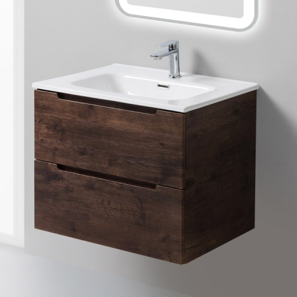 Тумба под раковину BelBagno Etna ETNA-600-2C-SO-RW-P Rovere Moro