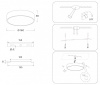 Накладной светильник Ambrella Light FV FV5517