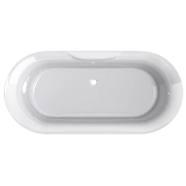 Ванна из литьевого мрамора Astra-Form Монако 01010030 174x80 см, отдельностоящая, белый