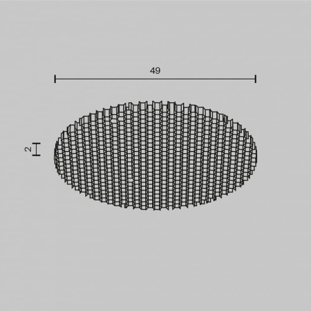 Сотовый фильтр Maytoni Technical Фокус HoneyComb-D47