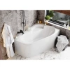 Акриловая ванна 147x100 см R Vagnerplast Selena VPBA141SEL3PE-04