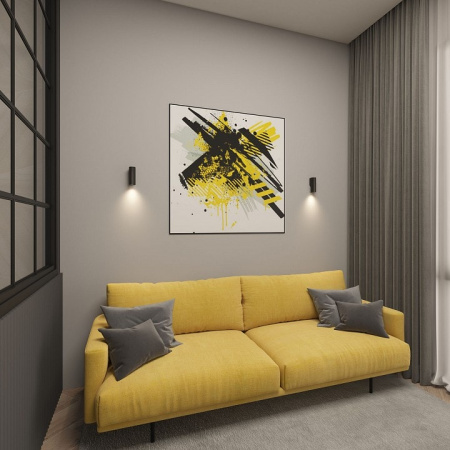 Накладной светильник Denkirs SCOPE DK5021-BK