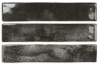 DNA Enamel Настенная керамическая плитка Charcoal 5x25 глазурованный глянцевый