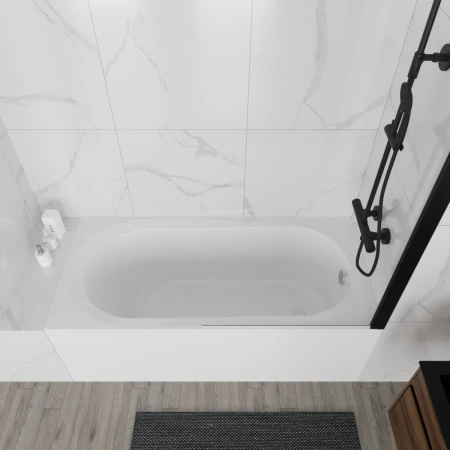 Акриловая ванна Vincea VBT-2B150-FR 150x70 см, белый