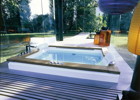 Акриловая ванна Jacuzzi Aura PLUS 180x150 9F43-337A